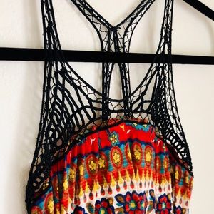 Ethnic racer back tunic from Free People